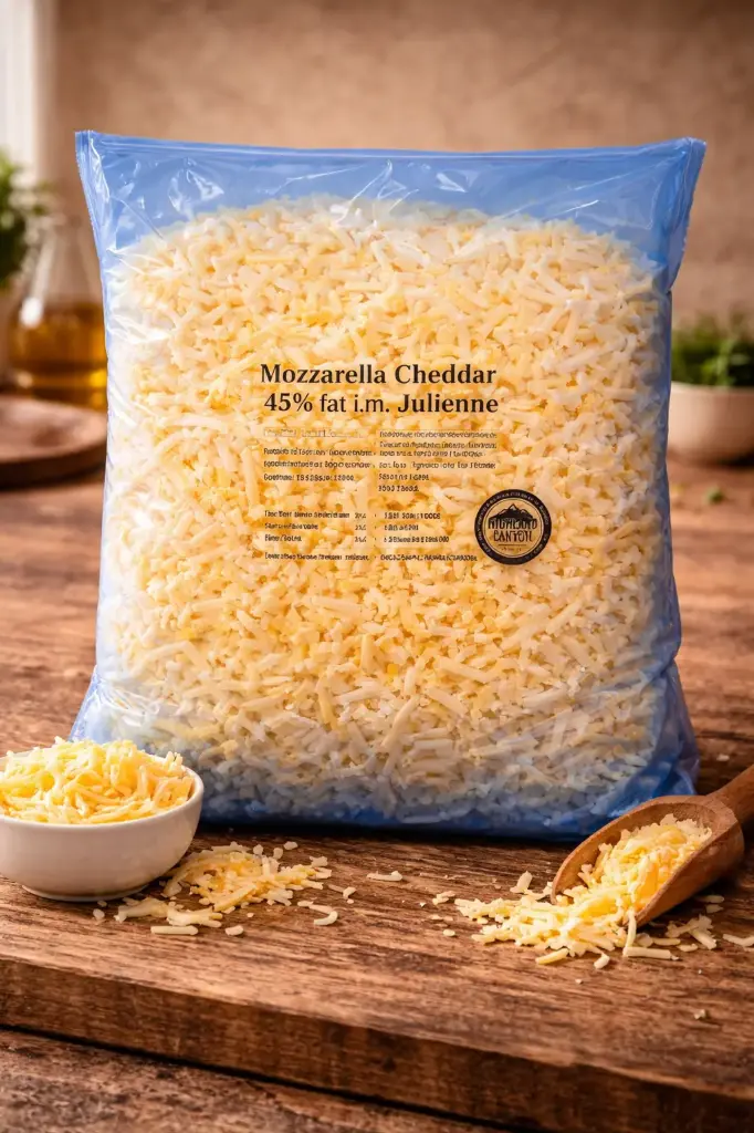 MOZZARELLA CHEDDAR 6X2KG - Highland Canyon