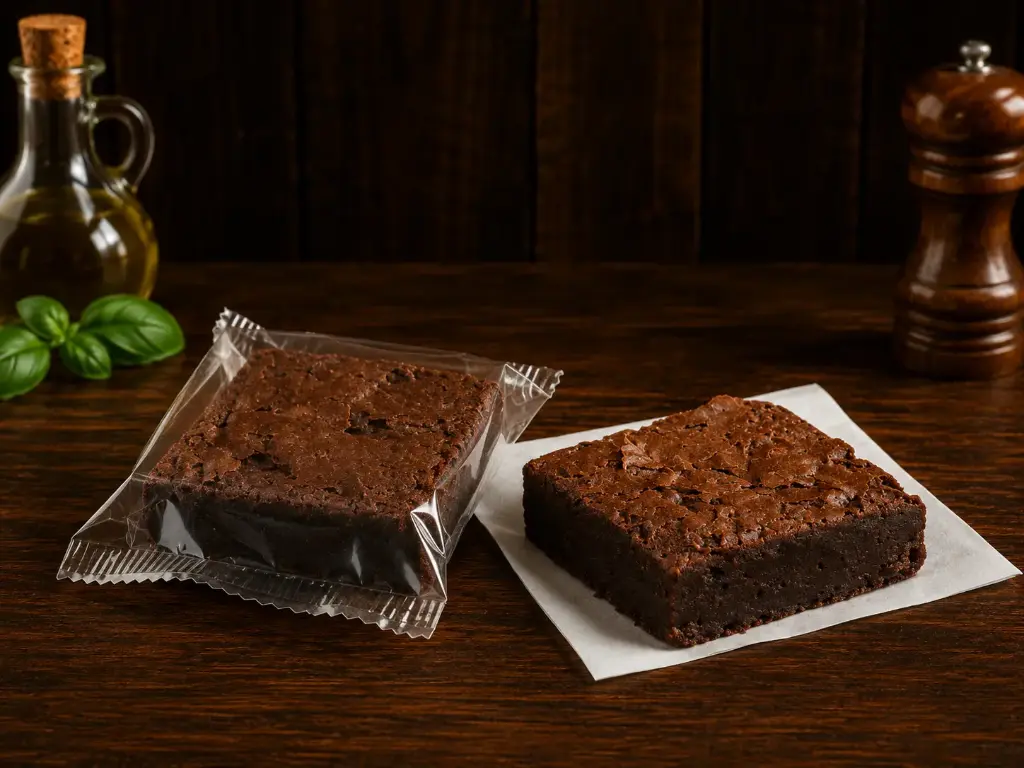 BROWNIE CHOCOLAT 50PCS 80g - Coup de Pates