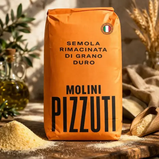 SEMOLA RIMACINATA 25KG - Molini Pizzuti