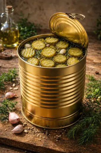 SLICED PICKLES 10L
