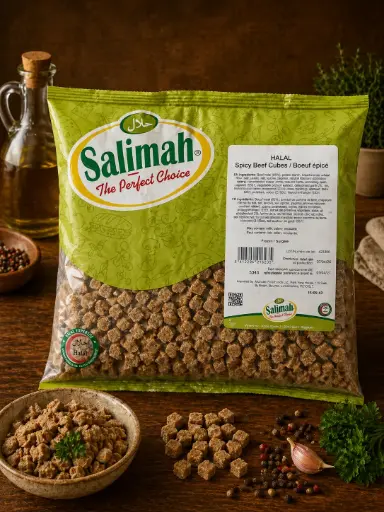 SPICY BEEF CHUNKS 10x1KG - Salimah