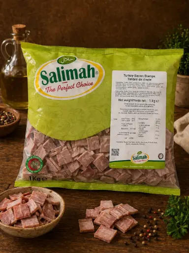 TURKEY BACON STAMPS 10x1KG - Salimah